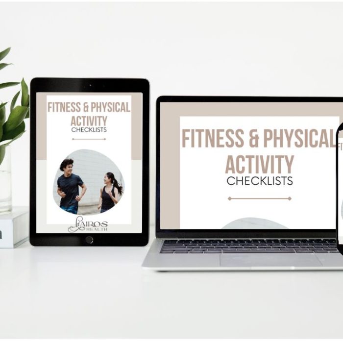 Kairos Health Fitness & Physical Activity Checklist